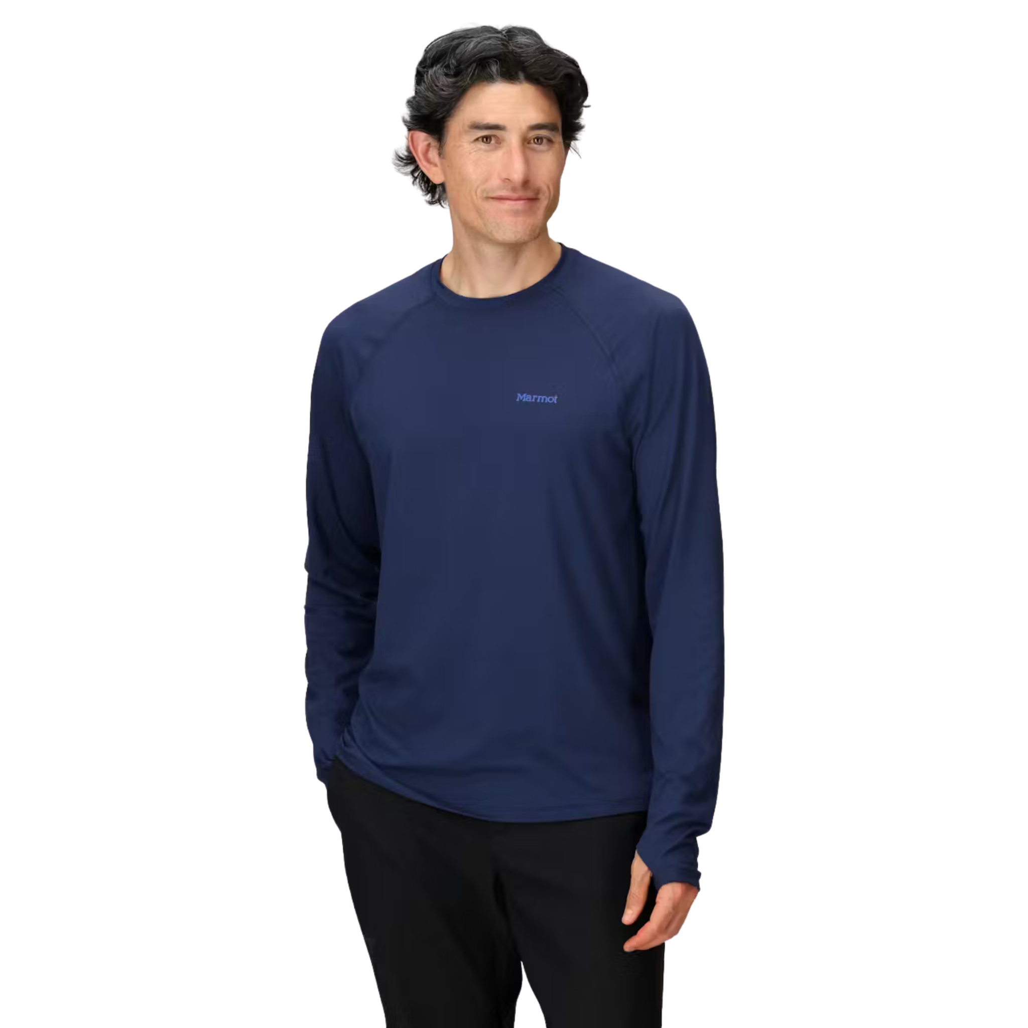 CHANDAIL PROTECTION SOLAIRE HOMME WINDRIDGE UPF 50 ARCTIC NAVY M14153 MAHEU GO SPORT DEVANT