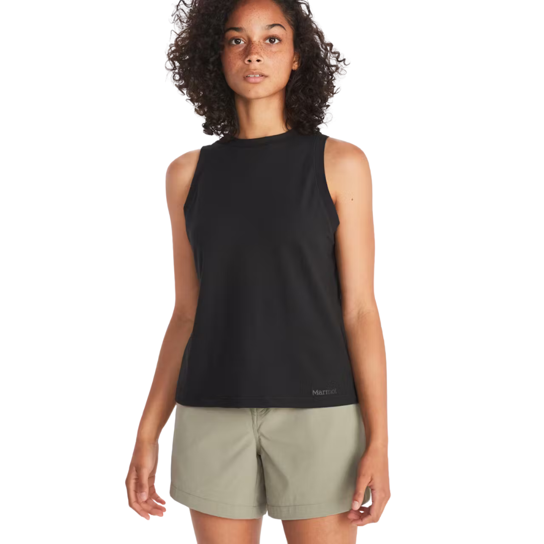 CAMISOLE FEMME WINDRIDGE NOIR M14238 MARMOT MAHEU GO SPORT DEVANT