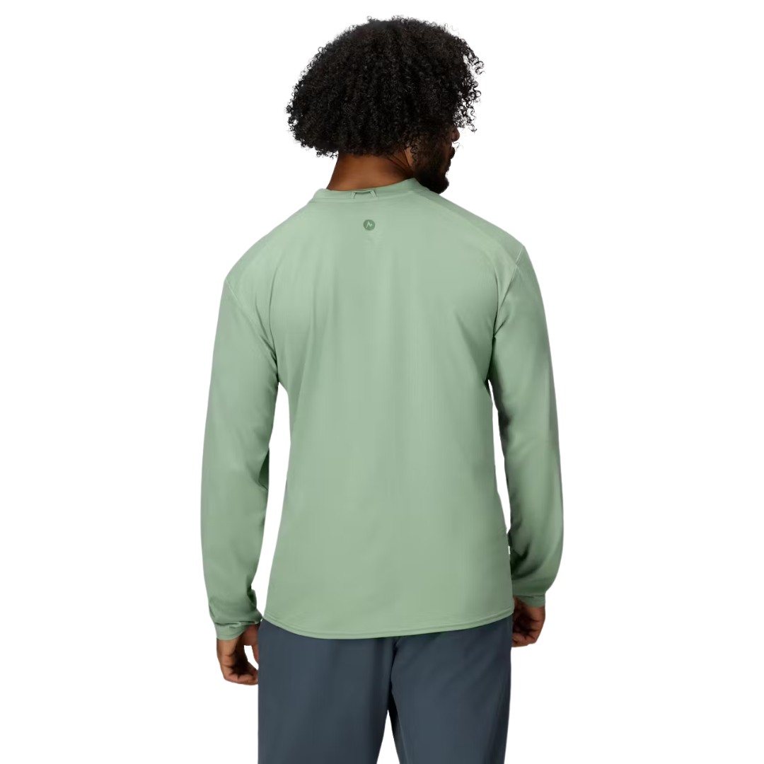 HAUT À MANCHES LONGUES POUR HOMME, AIREXCHANGE VERT - Maheu Go Sport