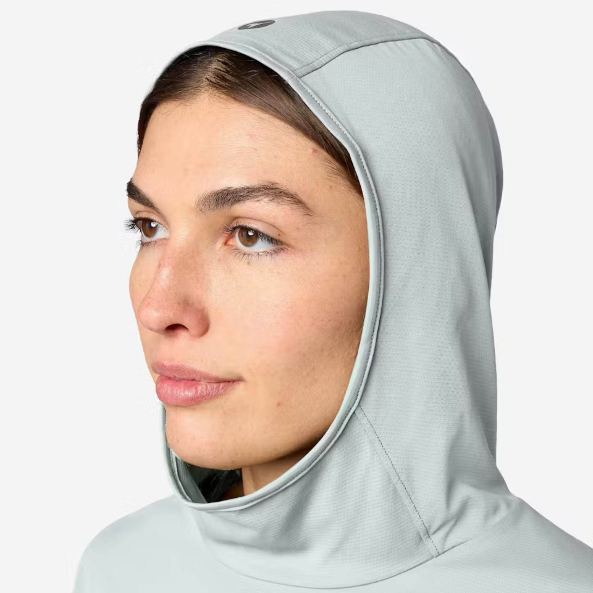 CHANDAIL PROTECTION SOLAIRE MARMOT FEMME AIREXCHANGE UPF 50 M16057 463 MAHEU GO SPORT MANNEQUIN CAPUCHE