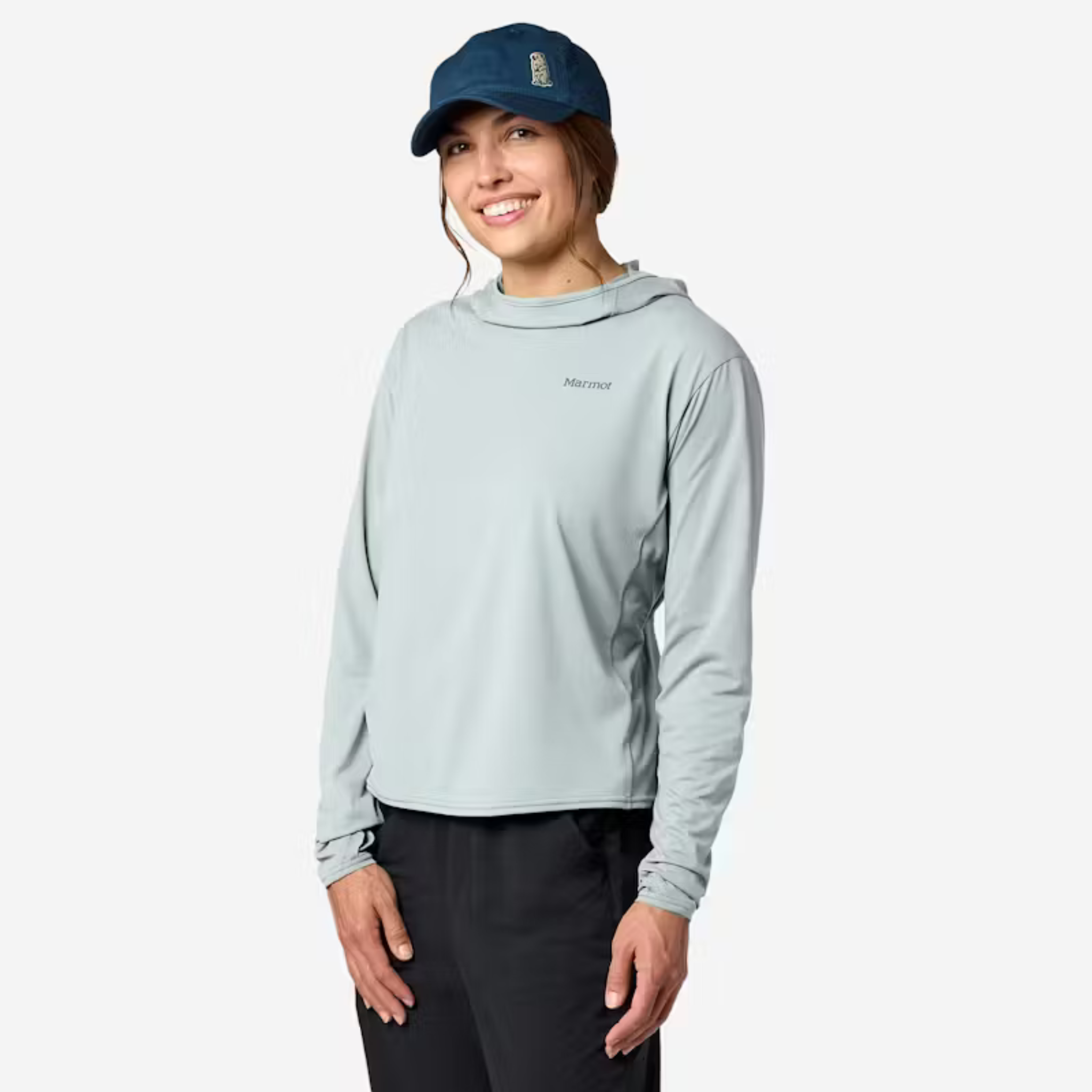 CHANDAIL PROTECTION SOLAIRE MARMOT FEMME AIREXCHANGE UPF 50 M16057 463 MAHEU GO SPORT MANNEQUIN CÔTÉ