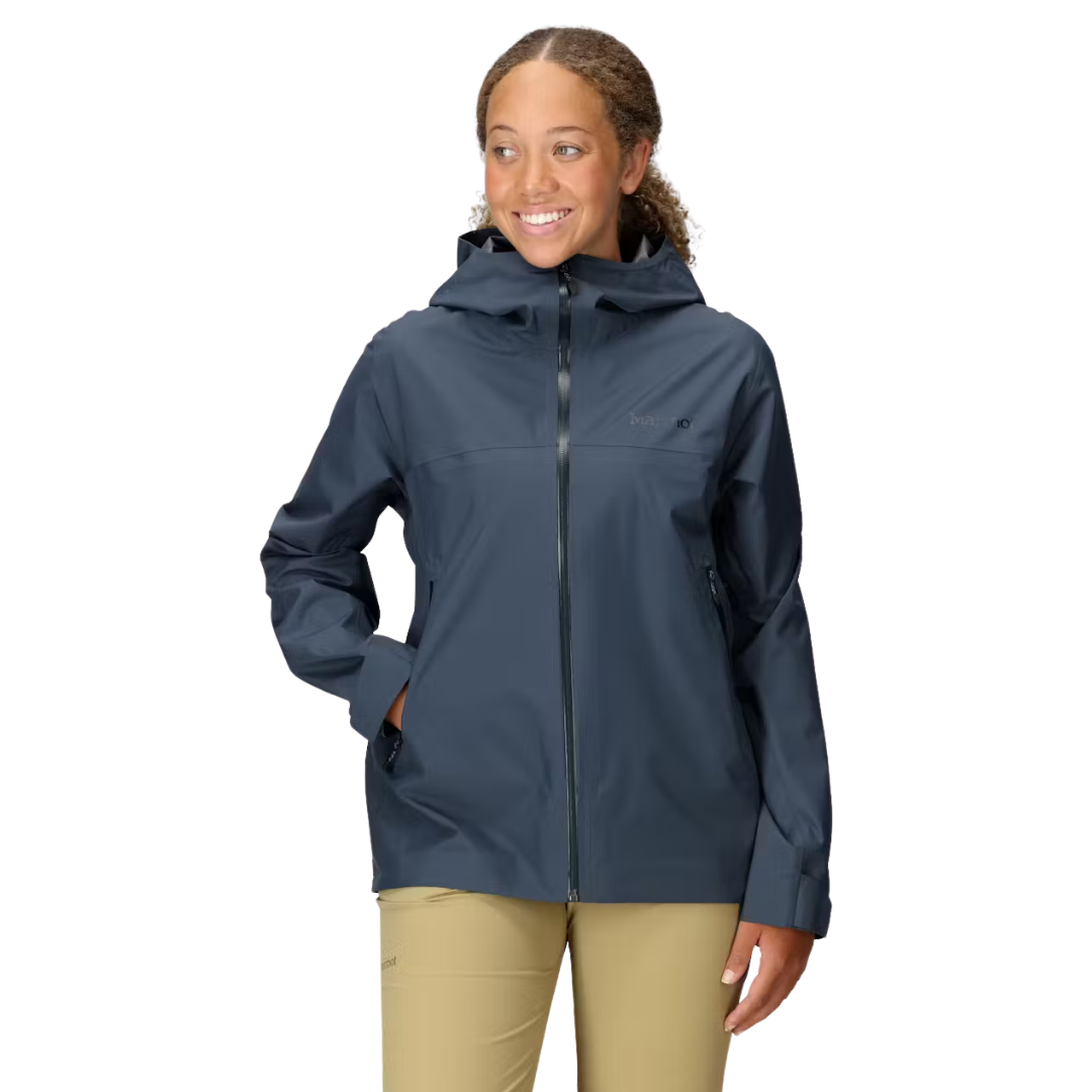 MANTEAU IMPERMÉABLE FEMME MINIMALIST PERTEX THUNDERHEAD M16066 MARMOT MAHEU GO SPORT DEVANT