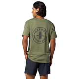T-SHIRT HOMME MARMOT MOUNTAIN WORKS CIRCLE CRITTER OLIVE M16687 MAHEU GO SPORT DOS