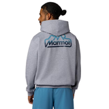 CHANDAIL CAPUCHON MARMOT HOMME FOR LIFE GRIS CHINÉ M16953 007 MAHEU GO SPORT DOS