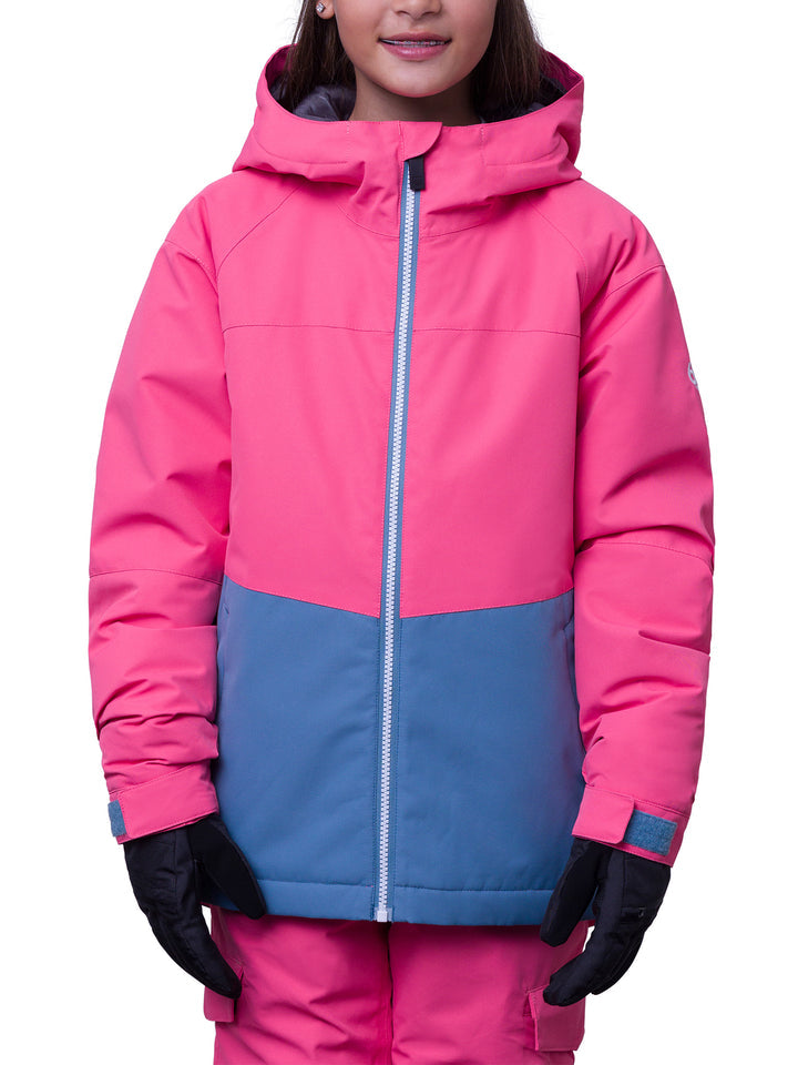 Manteau D'hiver Fille New York Classics – Rose, Taille 16, Avec écharpe