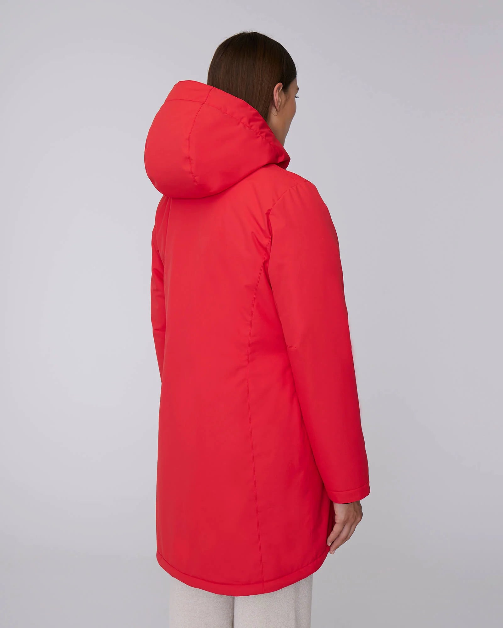 MANTEAU D'HIVER POUR FEMME, MAEVA ROUGE