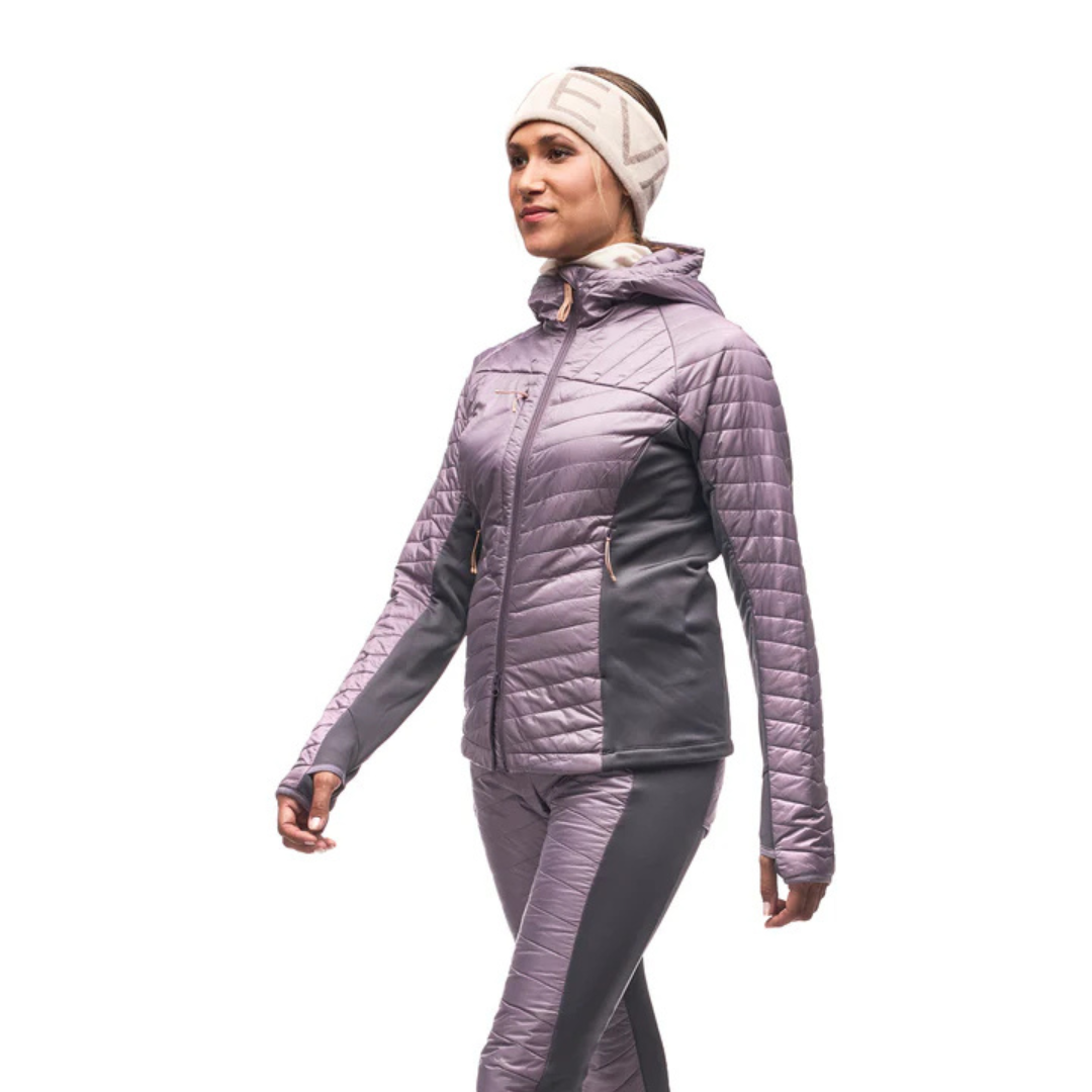 MANTEAU HYBRID FEMME, MANTAR III DUSTY VIOLET INDYEVA MAHEU GO SPORT CÔTÉ