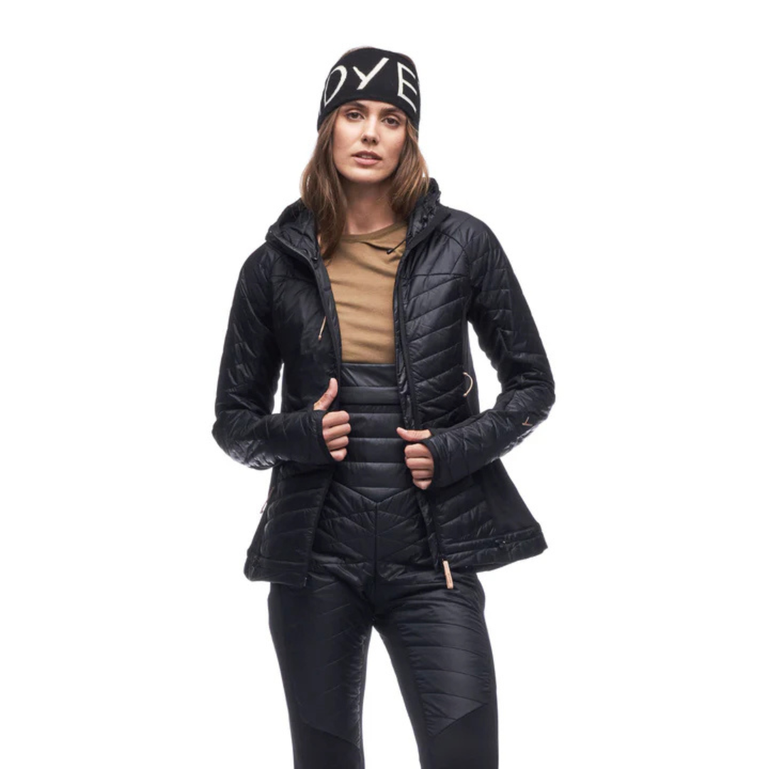 MANTEAU HYBRID FEMME, MANTAR III NOIR