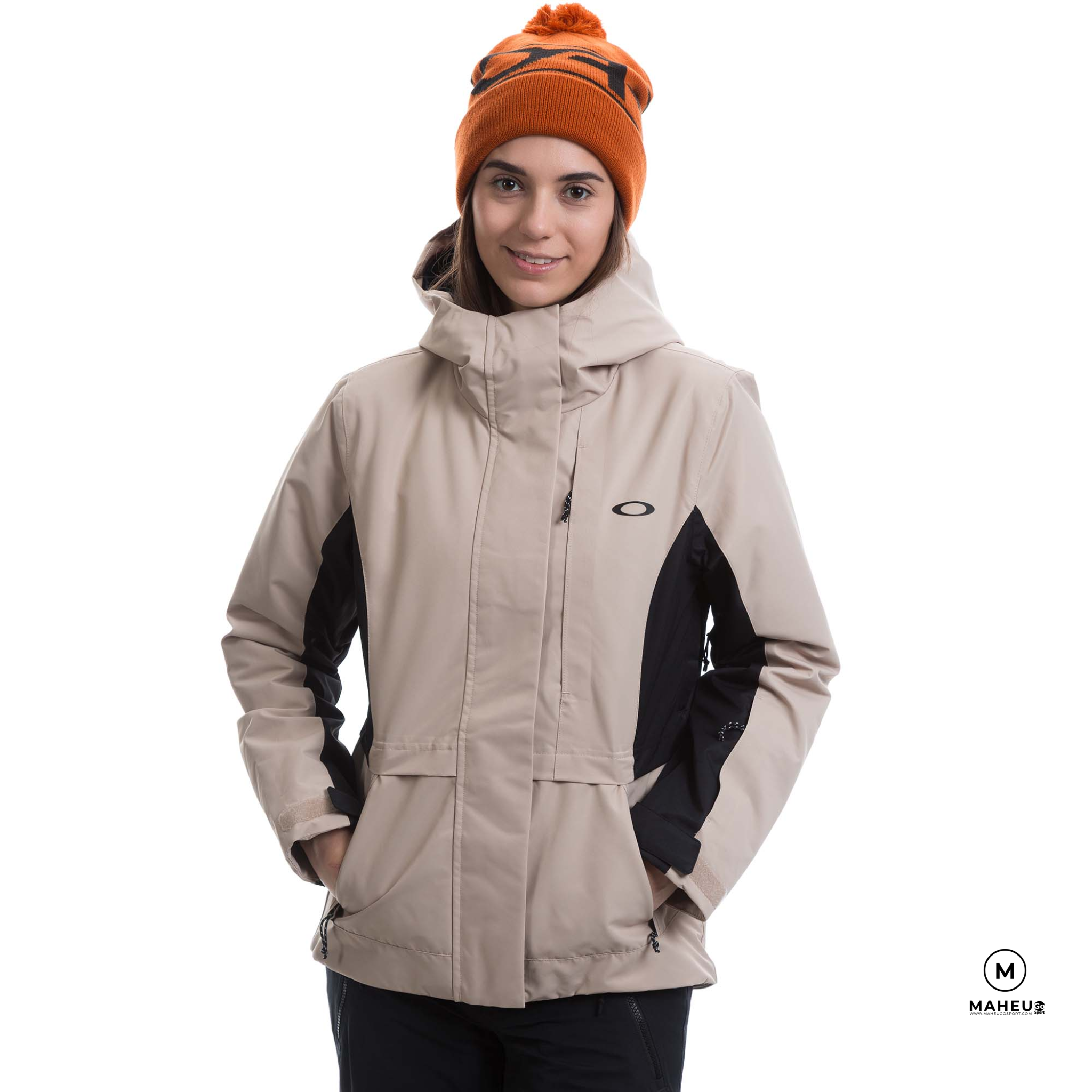 manteau-isole-oakley-heavenly-hummus-femme-MAHEU-CHAP, SKI JACKET
