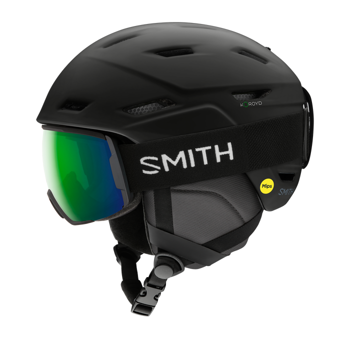 CASQUE SKI ADULTE, MISSION MIPS NOIR