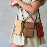 PHONE BAG, MOCHA CAMEL