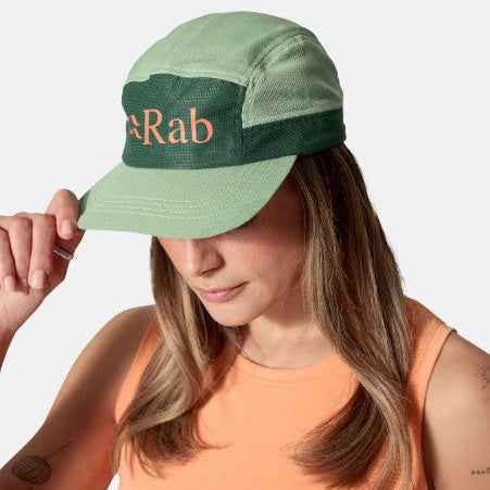 CASQUETTE ADULTE, MOMENTUM 5 PANNEAUX SAGE