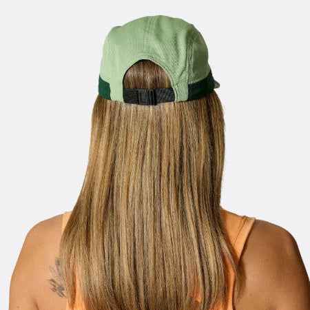 CASQUETTE ADULTE, MOMENTUM 5 PANNEAUX SAGE