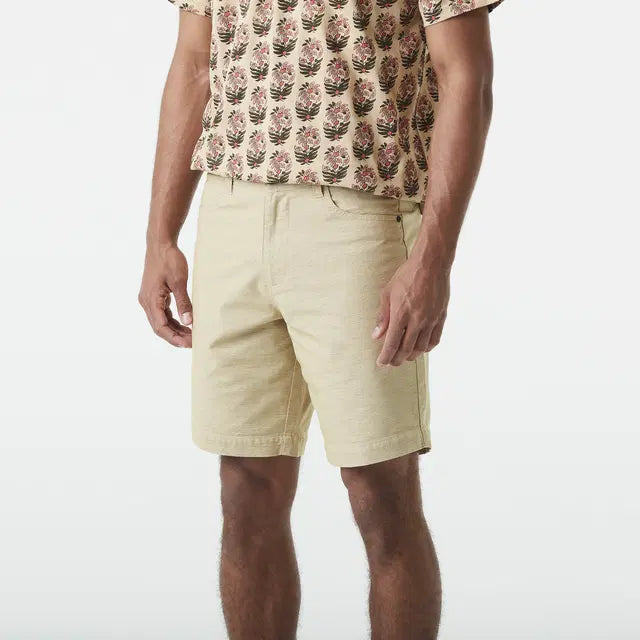 BERMUDA HOMME ALDOS BEIGE WOOD ASH MSH0121 PICTURE MAHEU GO SPORT MANNEQUIN DEVANT