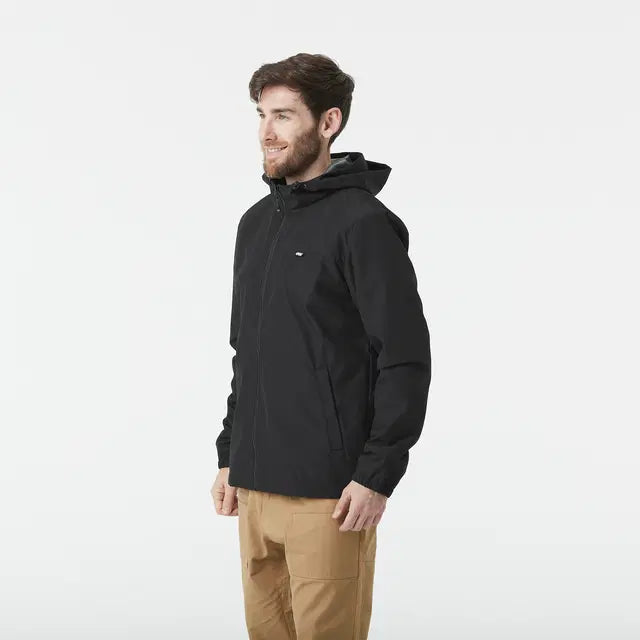 MANTEAU MI-SAISON HOMME GERALD NOIR MVT0548 PICTURE ORGANIC CLOTHING MAHEU GO SPORT CÔTÉ MANNEQUIN