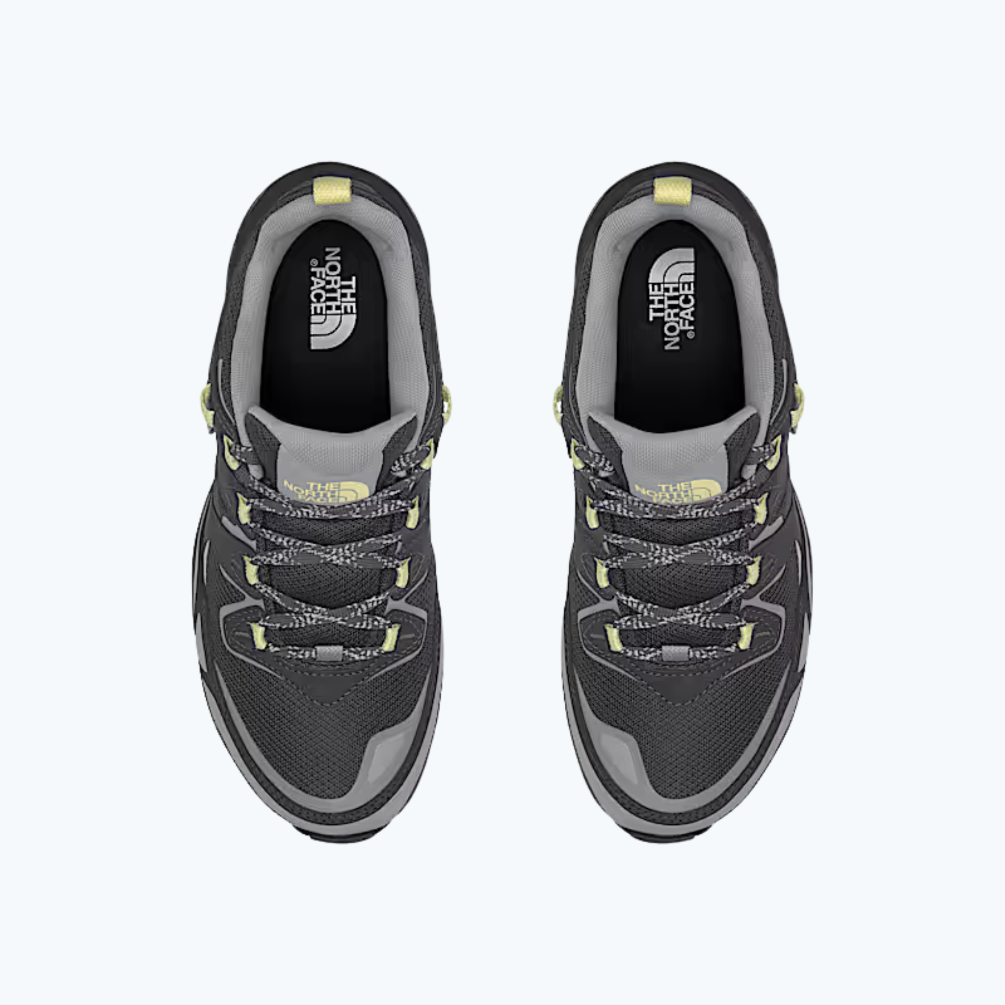 CHAUSSURE IMPERMÉABLE NORTH FACE FEMME HEDGEHOG 3 WP GRIS NF0A818R 0ZP MAHEU GO SPORT PAIRE DESSUS