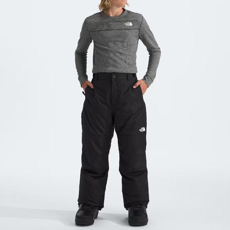 PANTALON ISOLÉ HIVER JUNIOR FREEDOM NOIR NF0A88TY JK3 THE NORTH FACE maheu go SPORT DEVANT PLEIN PIED