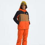 MANTEAU HIVER SKI GARÇON FREEDOM ORANGE NF0A88TZ 1OP THE NORTH FACE MAHEU GO SPORT DEVANT PLEIN PIED