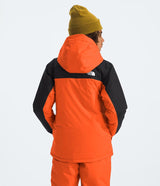 MANTEAU HIVER SKI GARÇON FREEDOM ORANGE NF0A88TZ 1OP THE NORTH FACE MAHEU GO SPORT DOS