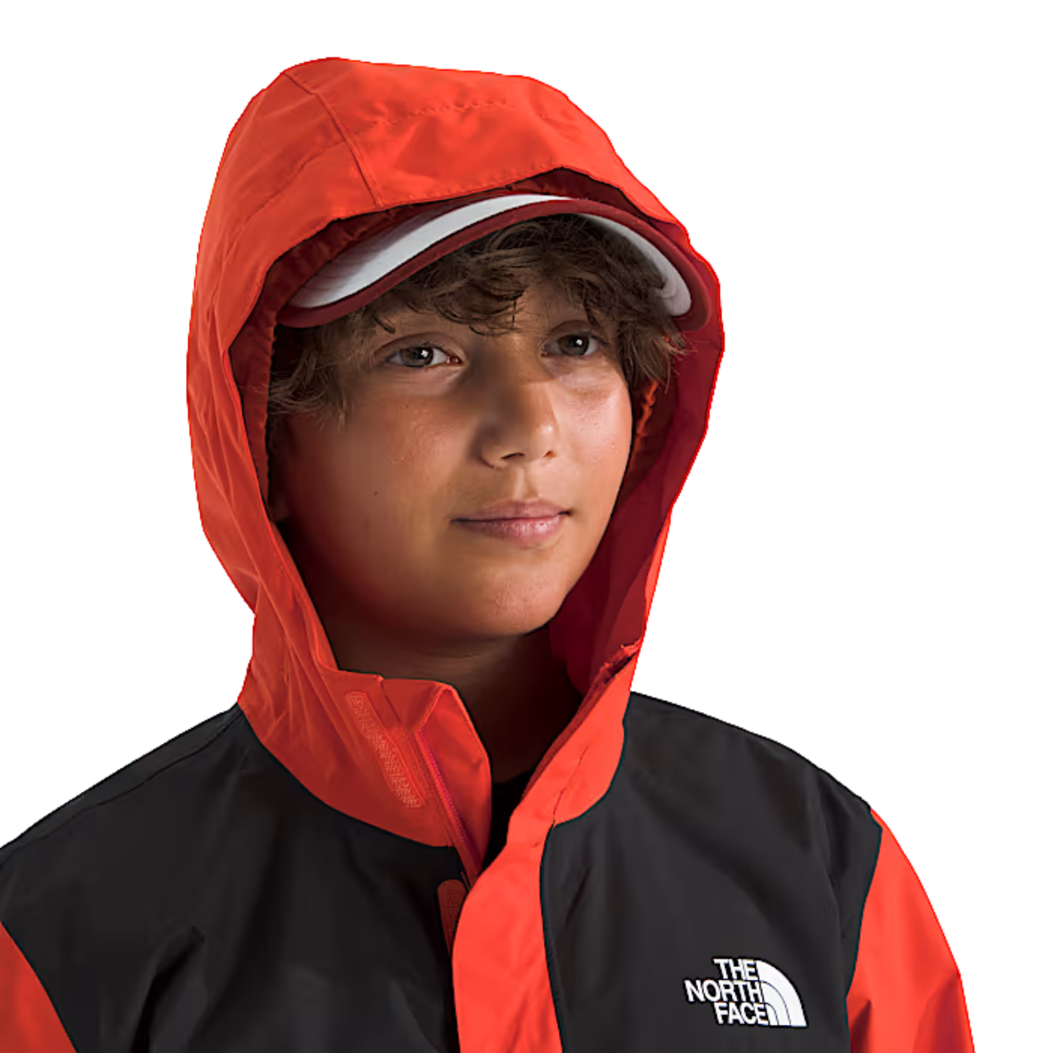 MANTEAU MI-SAISON GARÇON, ANTORA ROUGE LAVE