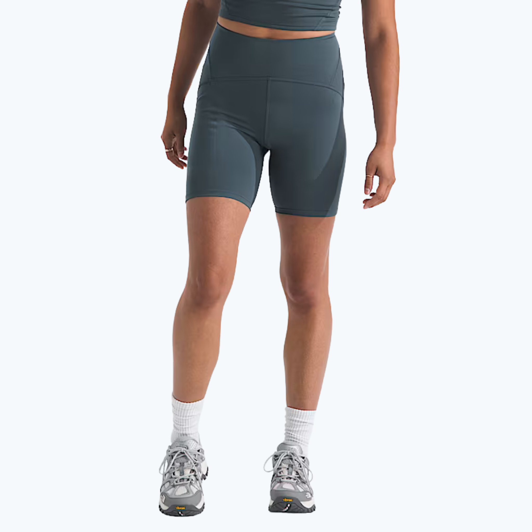 CUISSARD SPORT FEMME THE NORTH FACE JAIDA GRIS GRANIT NF0A8GXZ 0U3 MAHEU GO SPORT DEVANT