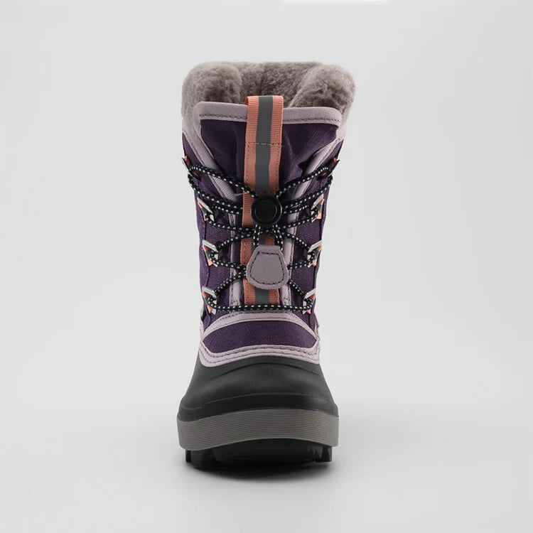 BOTTES HIVER ENFANT, CASCADE MAUVE (11 À 4)