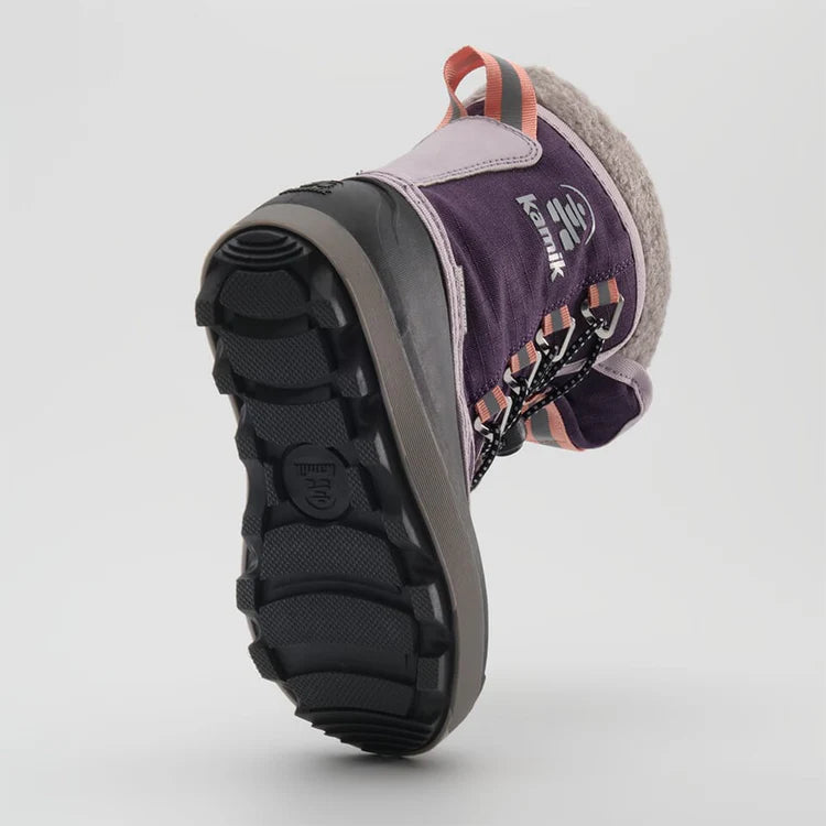 BOTTES HIVER ENFANT, CASCADE MAUVE (11 À 4)