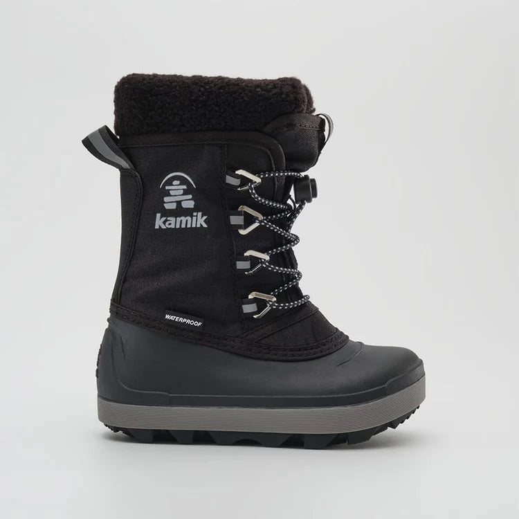BOTTES HIVER ENFANT CASCADE NOIR (11 À 4) NF4560N KAMIK MAHEU GO SPORT CÔTÉ