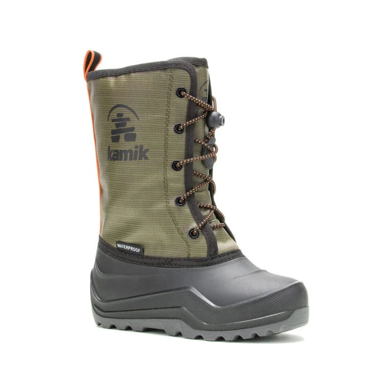 BOTTES HIVER JUNIOR SNOWMATE OLIVE NF4997C KAMIK MAHEU GO SPORT CÔTÉ