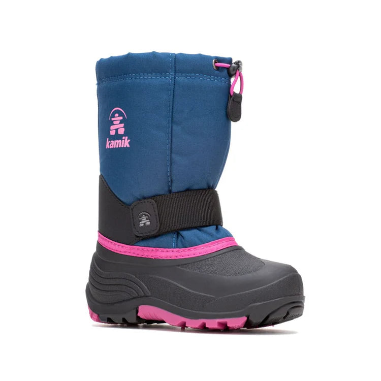 BOTTES HIVER ENFANT, ROCKET BLEU & ROSE NK4125C 10 À 13 NK8125C
