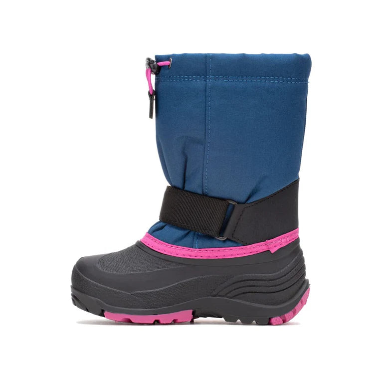 BOTTES HIVER ENFANT, ROCKET BLEU & ROSE (1 À 7J)
