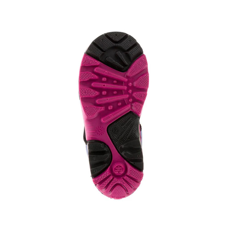 BOTTES HIVER ENFANT, ROCKET BLEU & ROSE (1 À 7J)