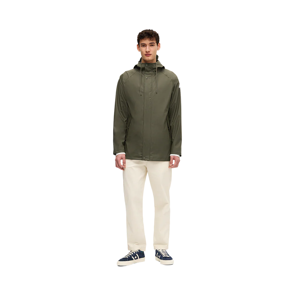 MANTEAU DE PLUIE HOMMEKOMBI CLIMATE SERIES TORRENTIAL BASILIC OW00011 MAHEU GO SPORT DEVANT