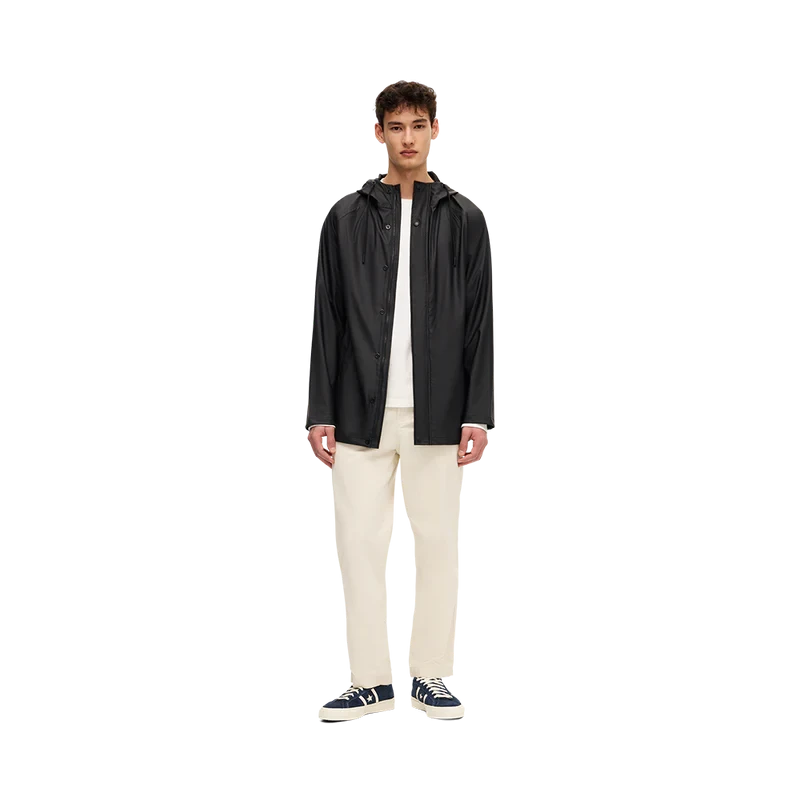 MANTEAU DE PLUIE HOMME, TORRENTIAL NOIR