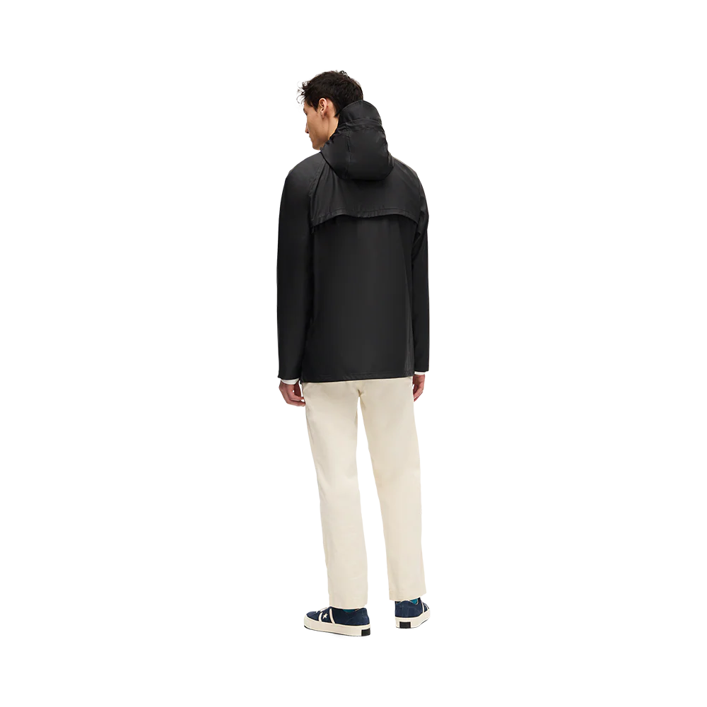 MANTEAU DE PLUIE HOMME KOMBI CLIMATE SERIES TORRENTIAL NOIR OW00011 MAHEU GO SPORT MANNEQUIN DOS