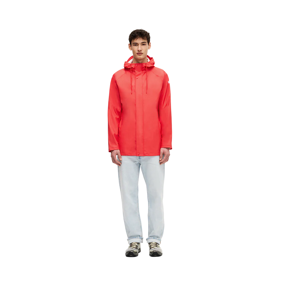 MANTEAU DE PLUIE HOMME KOMBI CLIMATE SERIES TORRENTIAL ROUGE OW00011 MAHEU GO SPORT DEVANT