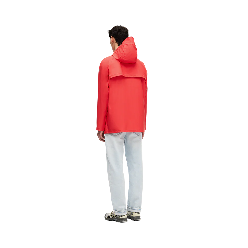 MANTEAU DE PLUIE HOMME KOMBI CLIMATE SERIES TORRENTIAL ROUGE OW00011 MAHEU GO SPORT MANNEQUIN DOS