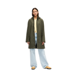 MANTEAU DE PLUIE LONG FEMME, DRIZZLE BASILIC