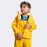 ENSEMBLE PLUIE ENFANT KOMBI CLIMATE SERIES TORRENT SPILL JAUNE OW00066 MAHEU GO SPORT MANNEQUIN DEVANT