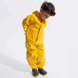 ENSEMBLE PLUIE ENFANT KOMBI CLIMATE SERIES TORRENT SPILL JAUNE OW00066 MAHEU GO SPORT MANNEQUIN DEVANT PLEIN PIED