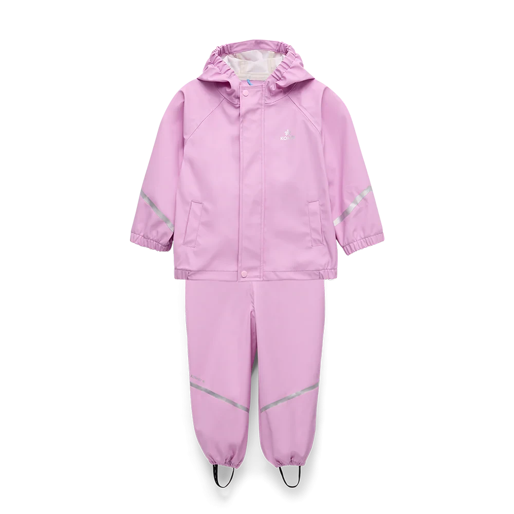 ENSEMBLE DE PLUIE ENFANT, TORRENT SPILL ROSE