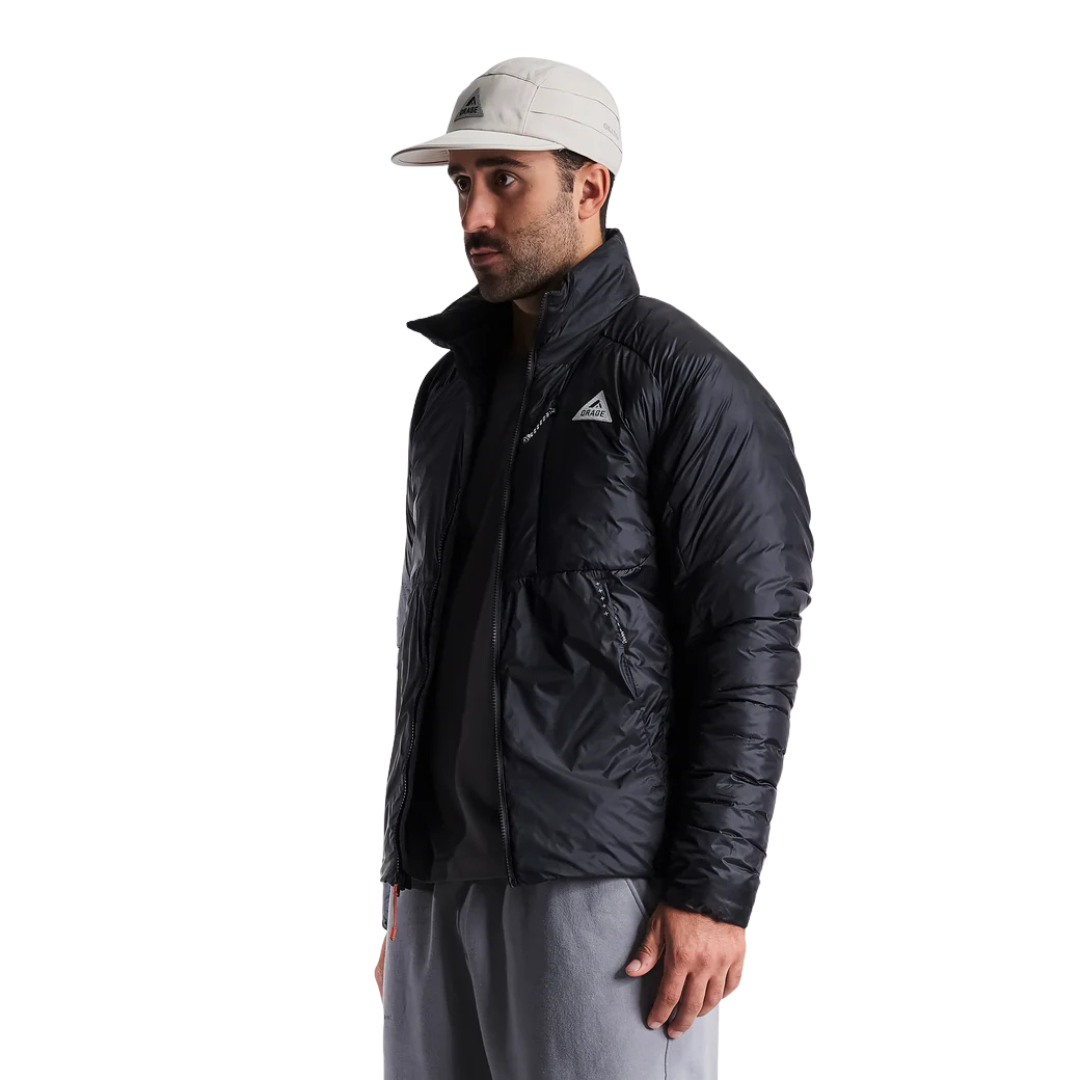 MANTEAU HYBRID HOMME, ICEFALL NOIR