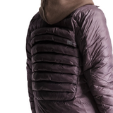 MANTEAU HYBRID FEMME, TRAVERSE BASALTE