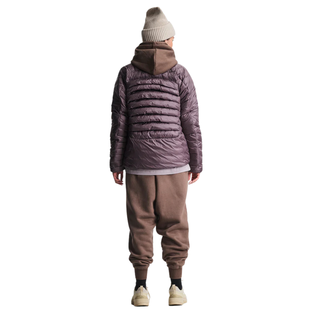 MANTEAU HYBRID FEMME, TRAVERSE BASALTE