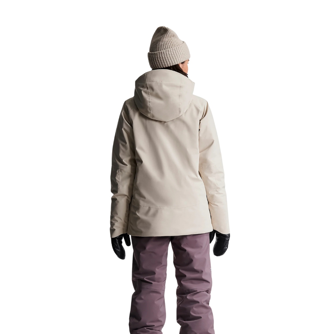 MANTEAU ISOLÉ SKI FEMME KINGSLEY BOULEAU P21006 ORAGE MAHEU GO SPORT DOS