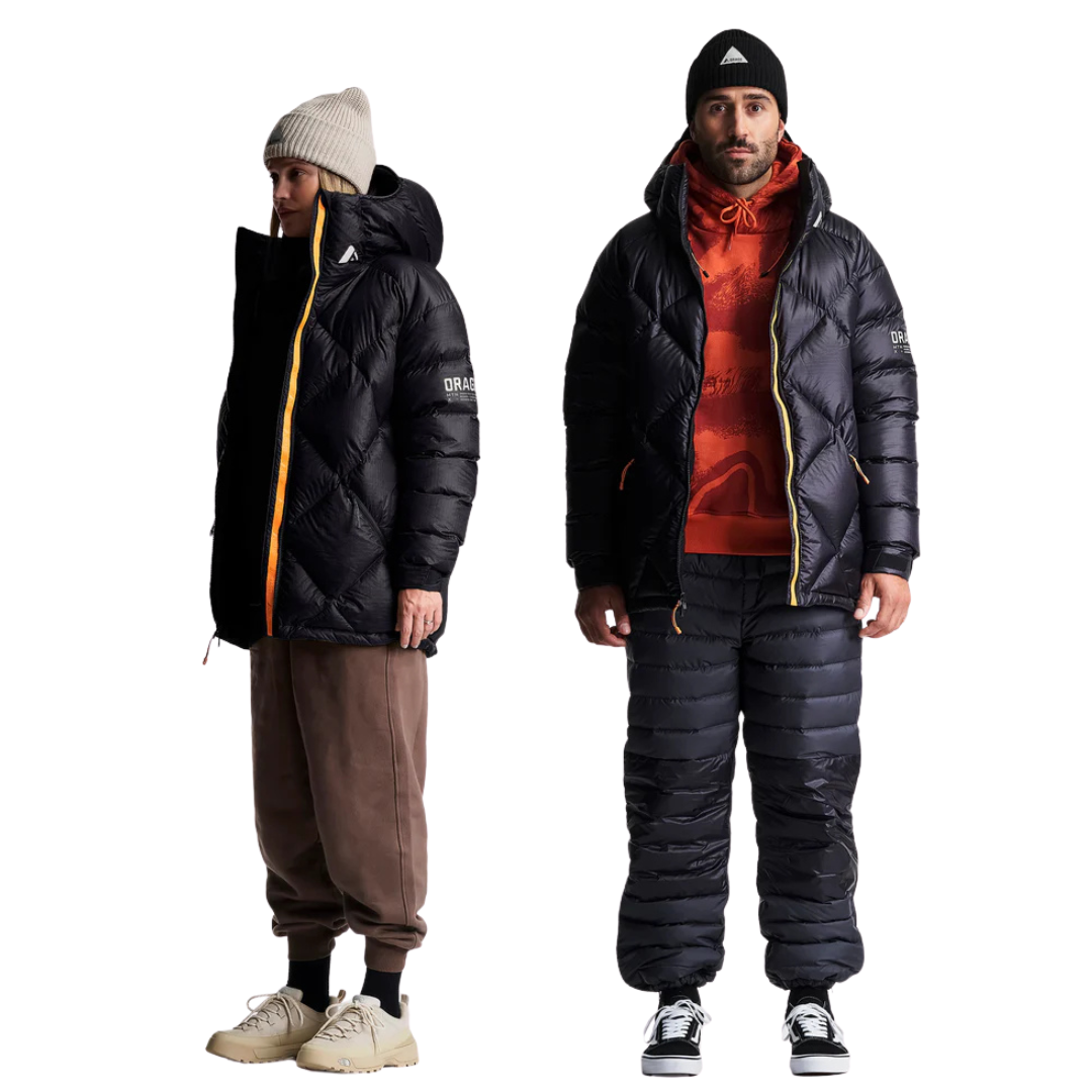 MANTEAU HIVER DUVET UNISEXE MTN-X ECHO DOWN NOIR P50704 ORAGE MAHEU GO SPORT MANNEQUIN HOMME FEMME