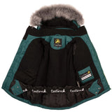 HABIT D'HIVER POUR ENFANT, PANACHE VERT (5 À 6X ANS)