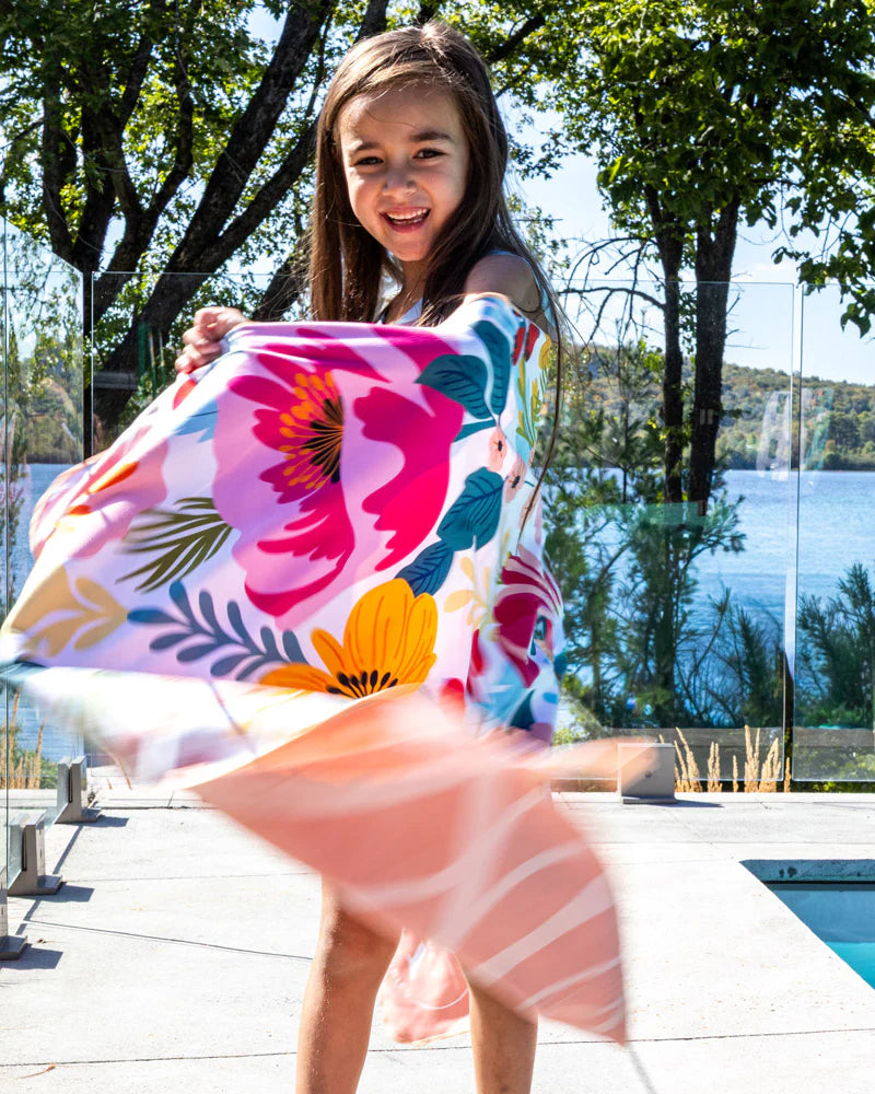 MICROFIBER BEACH TOWEL, SUMMER SCENT