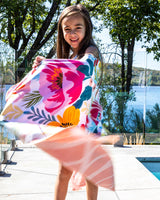 MICROFIBER BEACH TOWEL, SUMMER SCENT