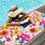 MICROFIBER BEACH TOWEL, SUMMER SCENT